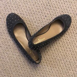 Size 8 Cole Haan navy blue flats